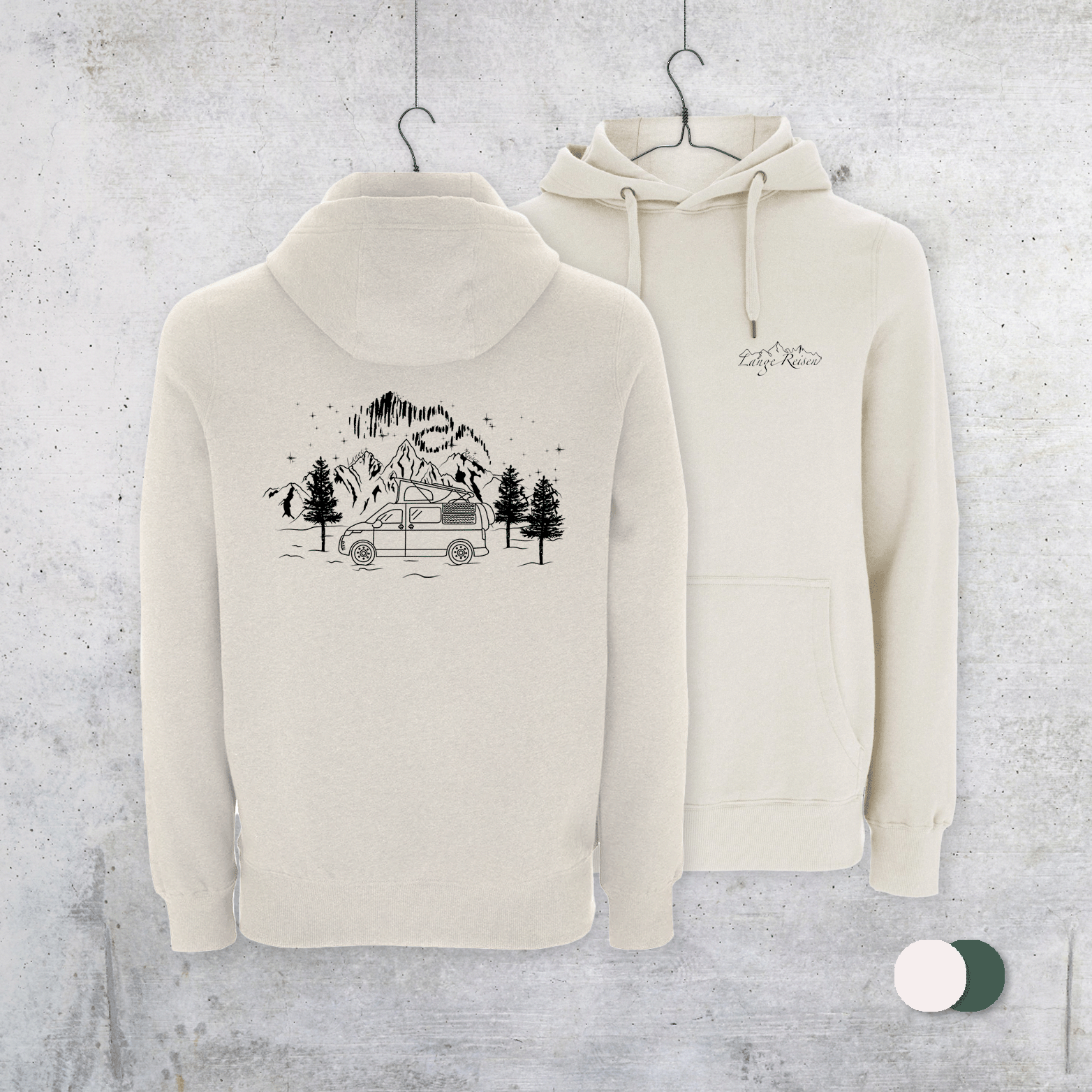 Hoodie "Polarlichter"